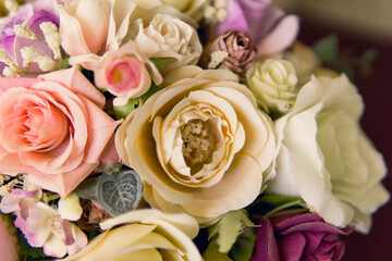 Valentine's day gift, Beautiful plastic rose flower background