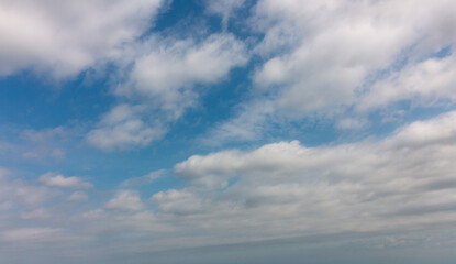Sky as texture in clouds in summer