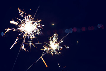 fairy stick fireworks background material
