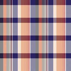 Orange Ombre Plaid textured Seamless Pattern
