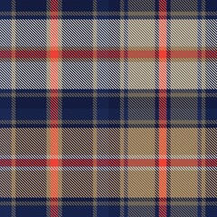 Orange Ombre Plaid textured Seamless Pattern