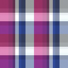 Blue Ombre Plaid textured Seamless Pattern