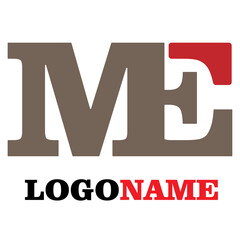 logo and icon design with combination alphabet concept 