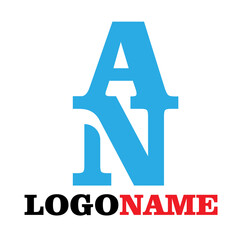 logo and icon design with combination alphabet concept 
