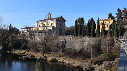Obraz premium Trezzo d'Adda, Italy amazing landscapes