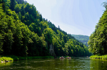 zamek, tama, zalew, Dunajec, spływ, Pieniny, Tatry, Karpaty , Polska, Trzy korony © Daniel Folek
