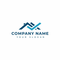 Home inspection logo vector design template