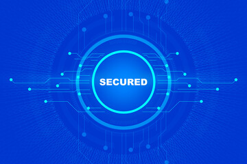 2d illustration secured of 100%
