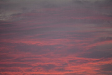 The Texas sky at sunset is very interesting and full of colors