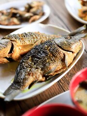 Ikan Mas Goreng, Fried Fish