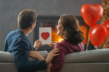 couple on valentine's day