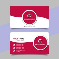 Creative Modern Professional Business card Vector Design