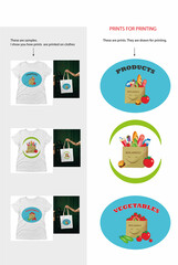 These are prints. With print examples