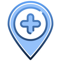 Obraz premium Location pin