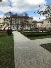 Fototapeta premium view of the city