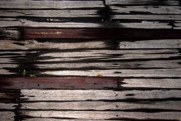 Wooden background, photo from above
