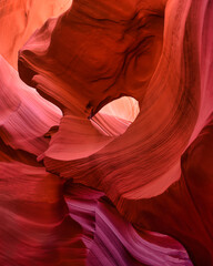 Canyon Antelope Arizona, USA. Travel and beauty of nature concept.