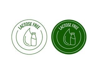 lactose-free icon vector illustration 