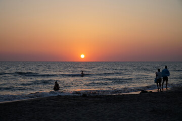 The sandy longest beach of Patara in the village of Gelemish in southern Turkey.