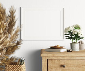 Boho Frame Mockup - Boho Frame - Blank Frame - White Frame - Frame Mockup - Frame Template