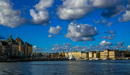 sztokholm, szwecja, gamla stan - obrazy, fototapety, plakaty