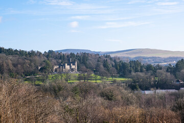 Fototapeta na wymiar Cyfartha Castle, Merthy Tydfil