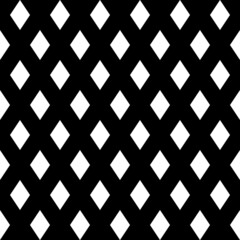 Diamonds. Rhombuses background. Lozenges wallpaper. Polygons backdrop. Mosaic motif. Tiles illustration. Geometrical pattern. Ethnic image. Digital paper, folk design, textile print. Seamless abstract