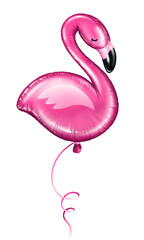 pink flamingo baloon