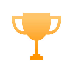 Victory Cup Trophy Logo Icon Design