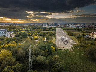 Kraków Czyżyny Lotnisko © DRONE QUEST