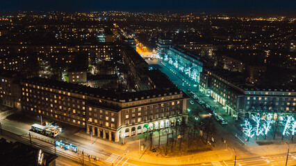 Kraków Nowa Huta panorama