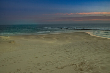 beach at sunset