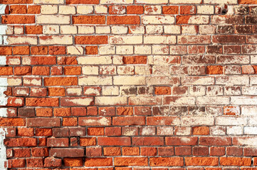 Old brick wall in background image