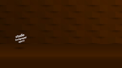 Abstract brown texture paper art pattern 3d vector background can be used in cover design, book design, poster, cd cover, flyer, website background or advertisement - eps10.