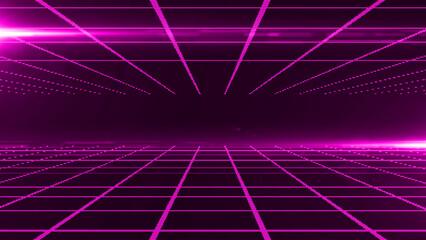 Abstract colorful pixel digital particles background. Modern background design