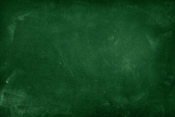 Green blackboard or chalkboard