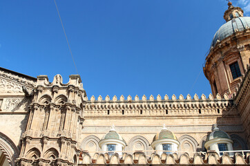 Fototapeta premium Cathedral of Palermo, Sicily, Italy.