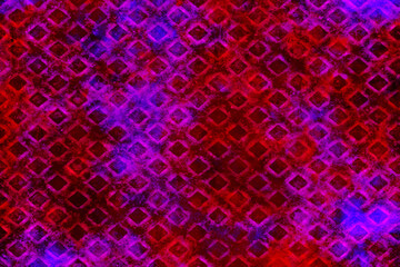 Colorful geometric sureface metallic abstract