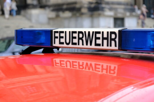 Berliner fire Department service car