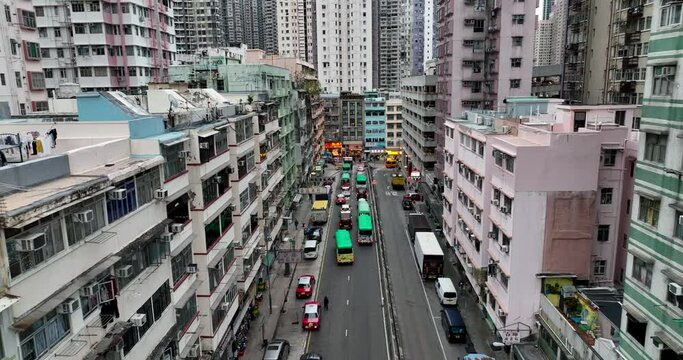 Wong Tai Sin District In Hong Kong