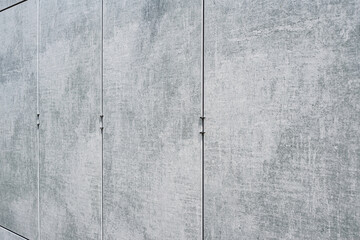 Close-up, texture, gray concrete tile wall background.