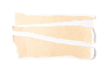 Cardboard, Carton, Ripped Kraft Paper, Wrapping Piece