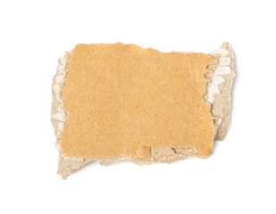Cardboard, Carton, Ripped Kraft Paper, Wrapping Piece