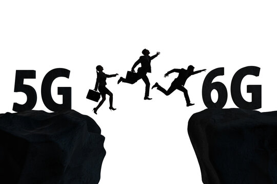 Concept of moving from 5g technology to 6g