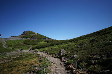 乗鞍岳の散策路