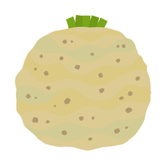 根セロリのイラスト