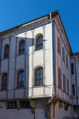 Nineteenth Century Houses in old town of city of Plovdiv, Bulgaria