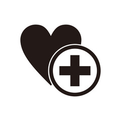 Medical icon vector for web design
