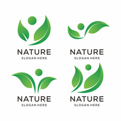 Nature logo collection