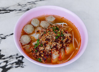 Thai Mixed Rice and Noodle Dishes